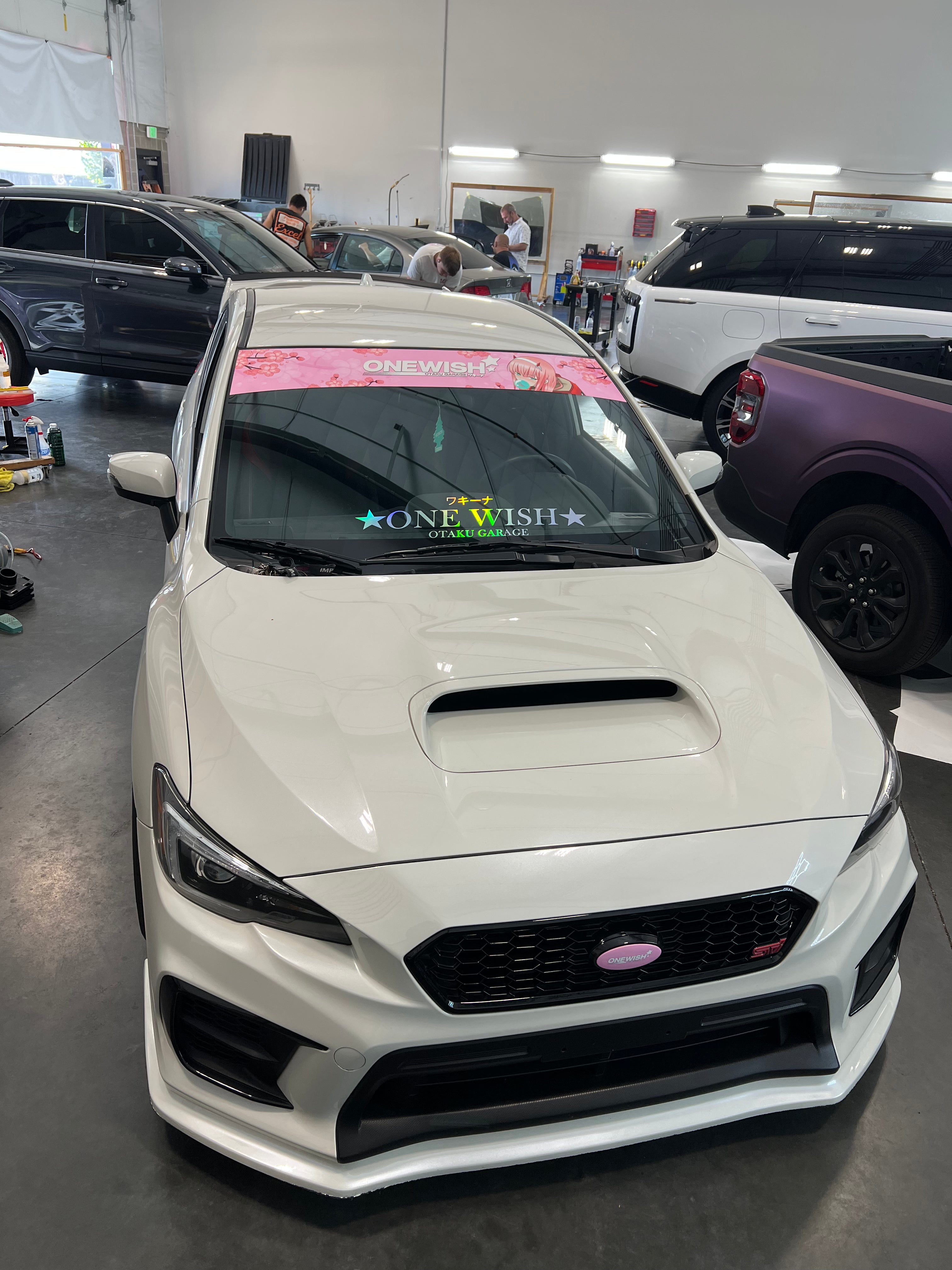 Holographic Front Lower Decal