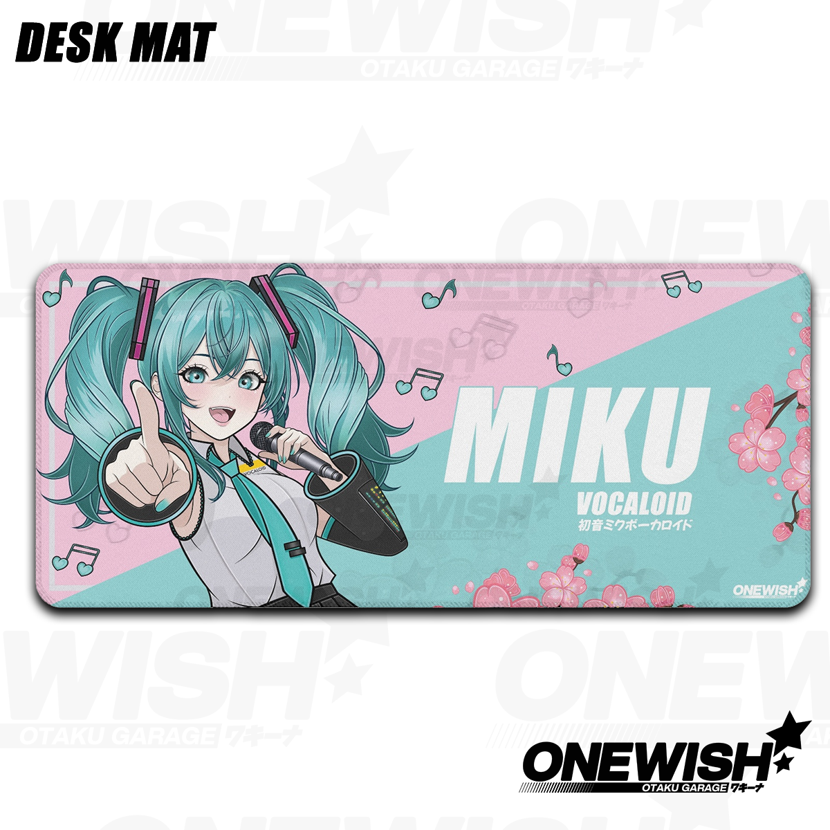 Miku Desk Mat – One Wish Otaku Garage