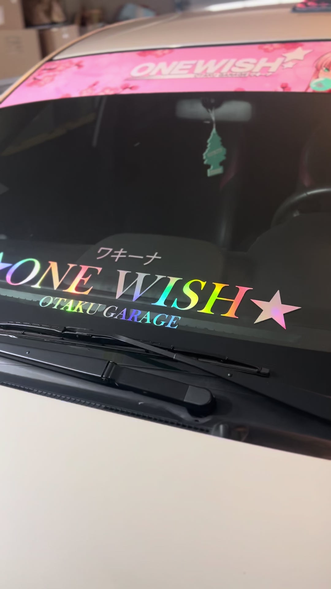 Holographic Front Lower Decal