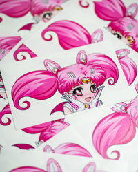 Chibi Moon Sticker