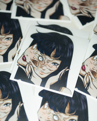 Tomie Junji Ito Sticker