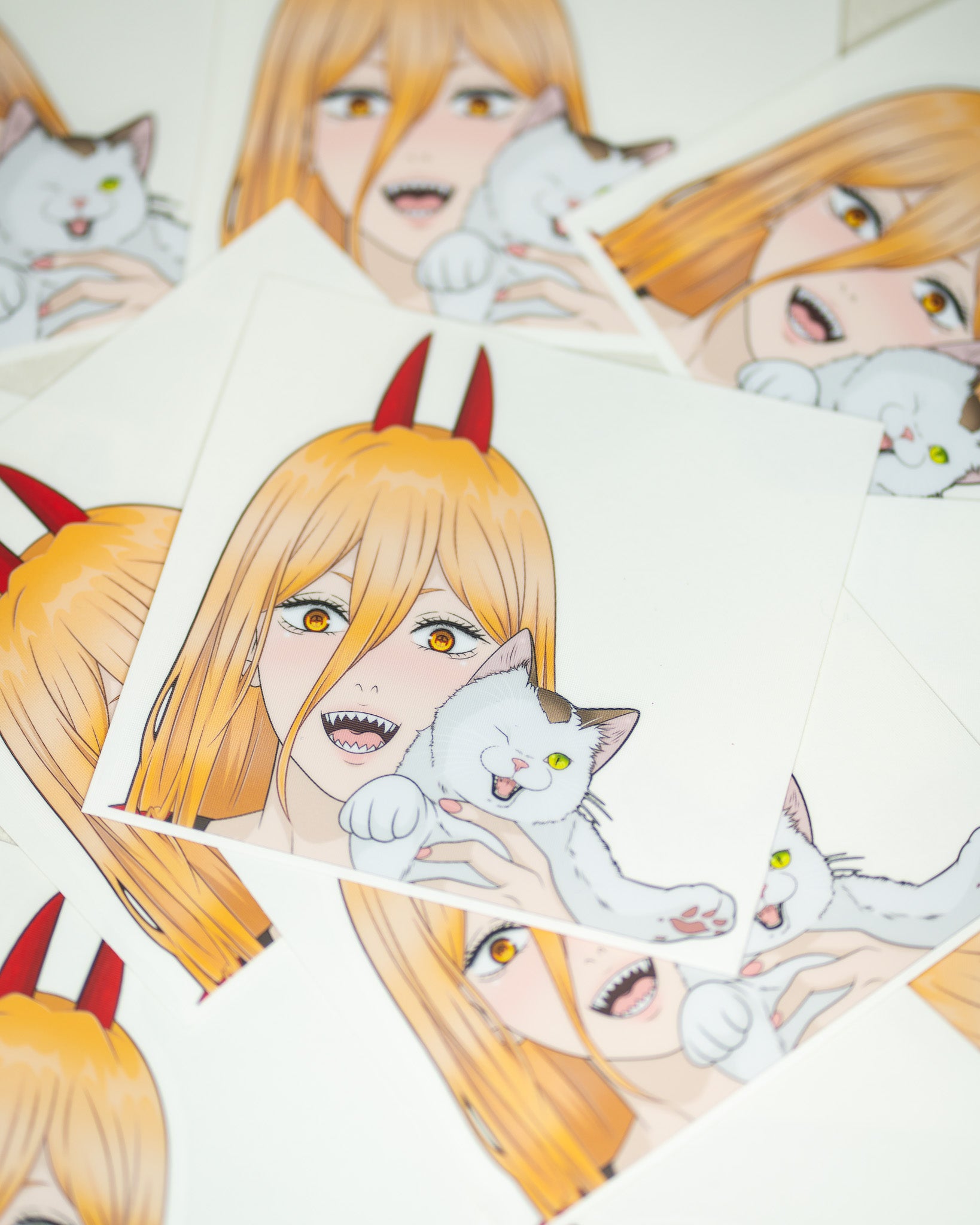 Power & Kitty Sticker