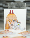 Power & Kitty Sticker