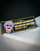 Gojo Satoru "Unlimted Motion $" Slap