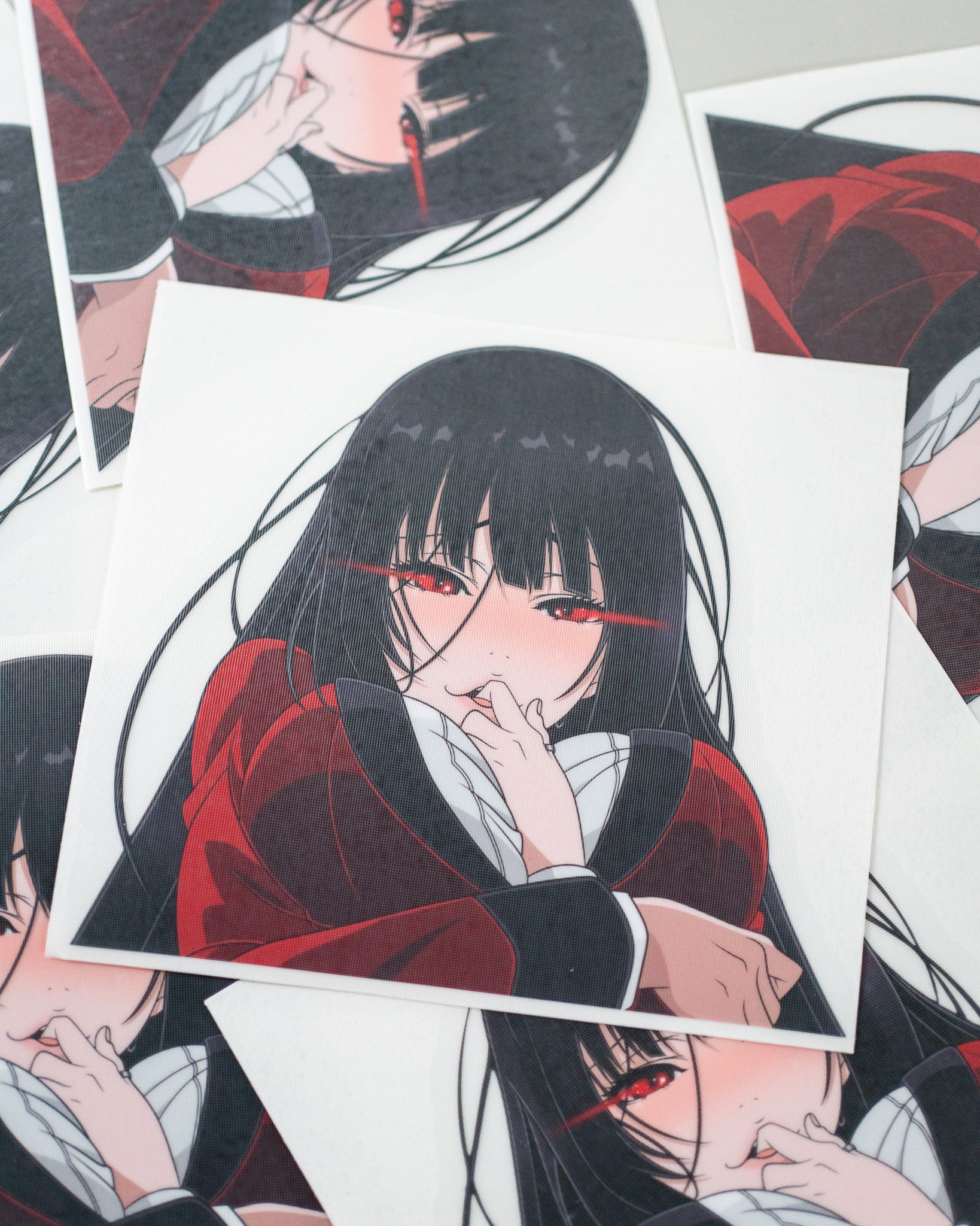 Yumeko Peeker Sticker – One Wish Otaku Garage