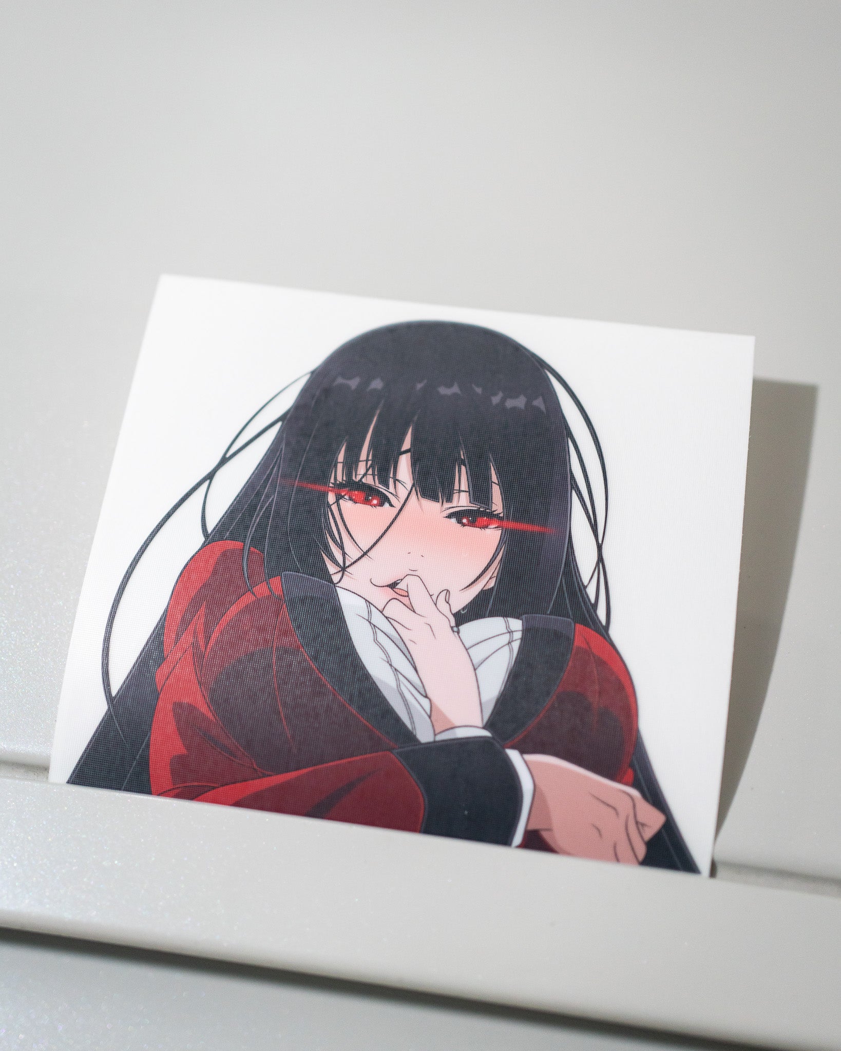 Yumeko Peeker Sticker – One Wish Otaku Garage