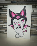 Kuromi Pink Treat Sticker