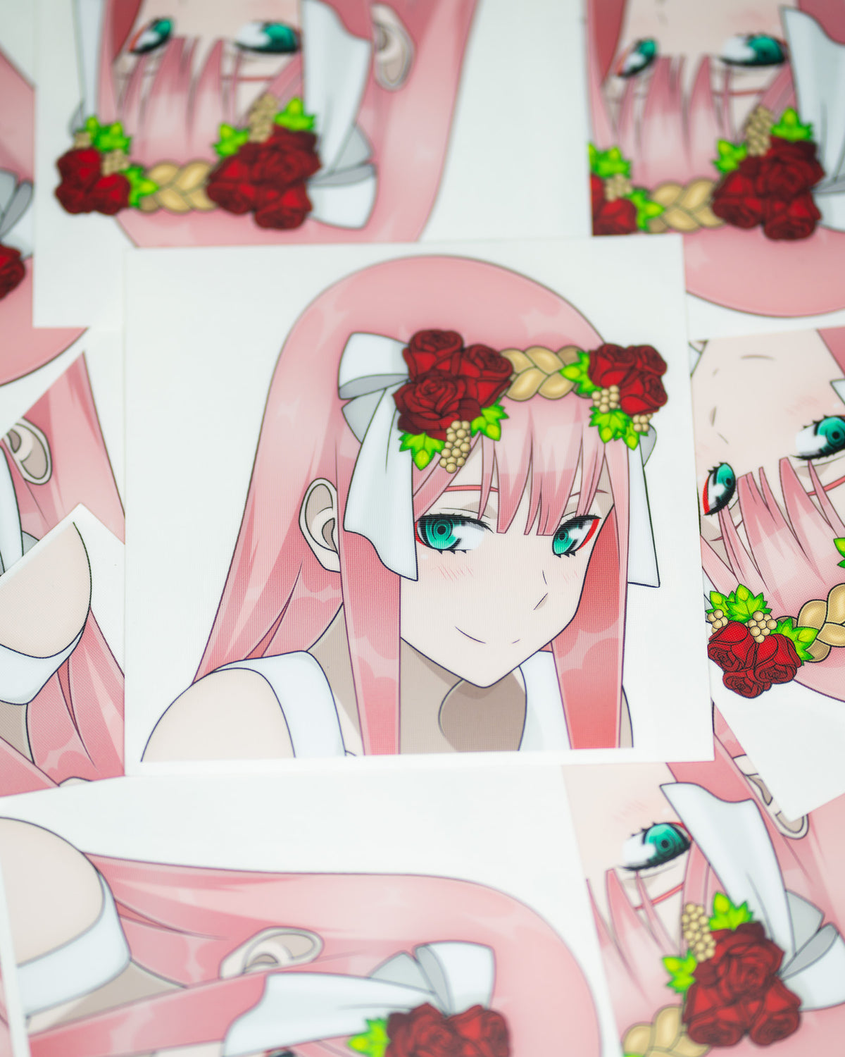 Zero Two Flower Peeker