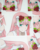 Zero Two Flower Peeker