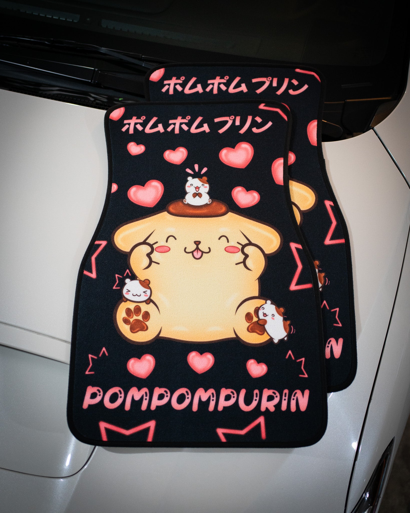 Pompompurin Car Mats