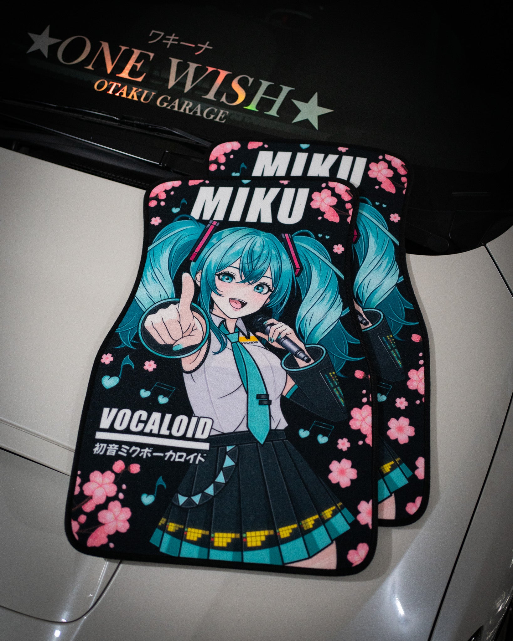 Miku Hatsune Car Mats