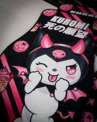 Pink Goth Bunny Car Mats