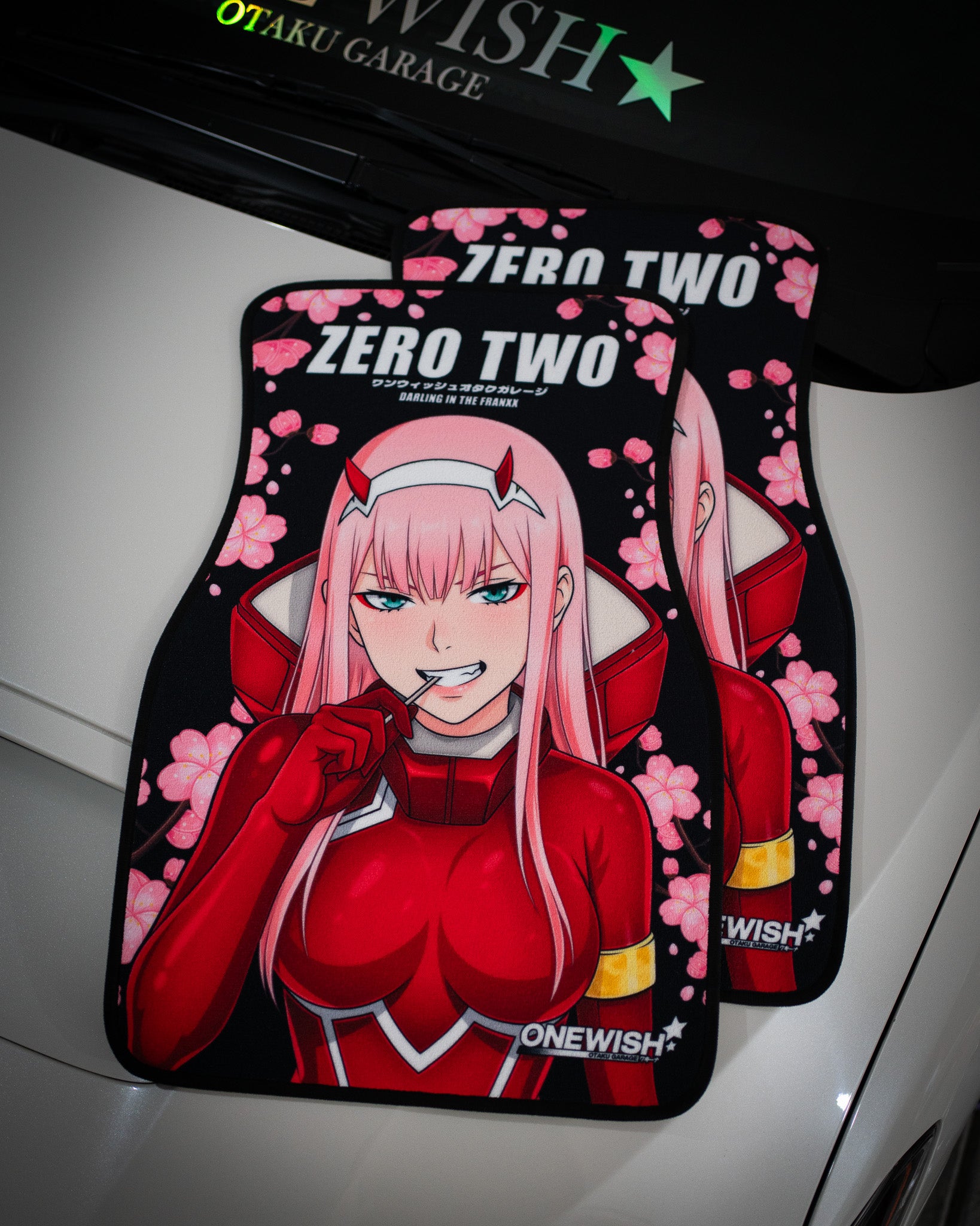 Zero Two "Battle Suit" Car Mats
