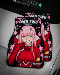 Zero Two "Battle Suit" Car Mats