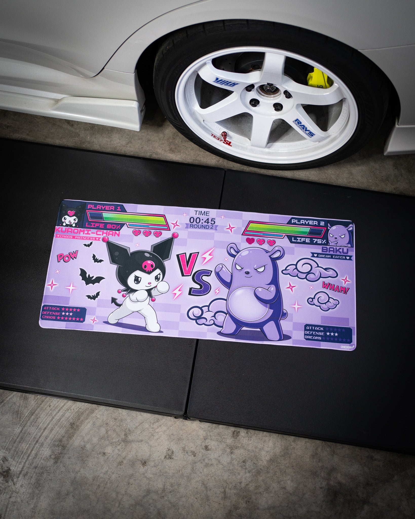 Kuro Fighter Desk Mat