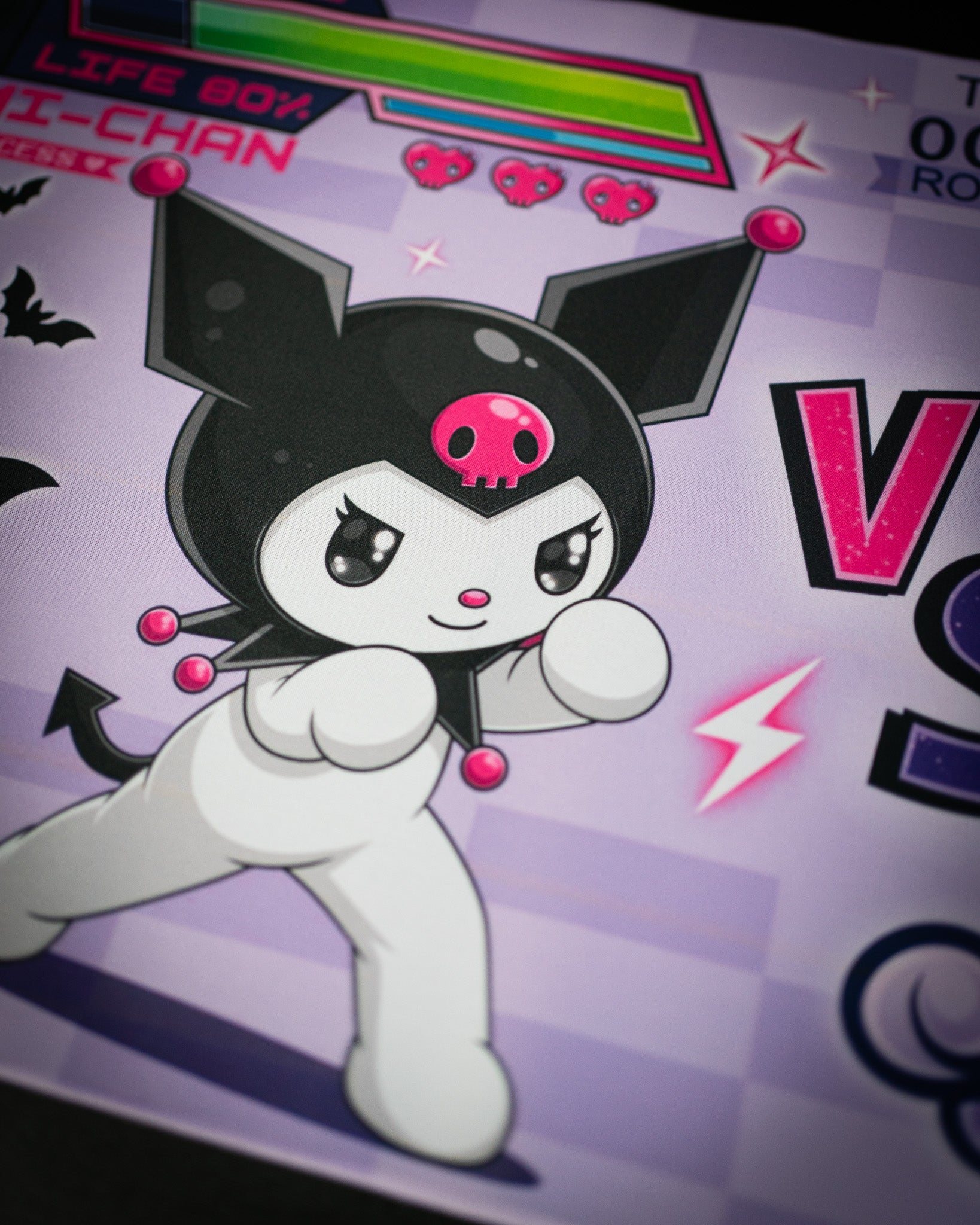 Kuro Fighter Desk Mat