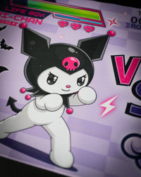 Kuro Fighter Desk Mat