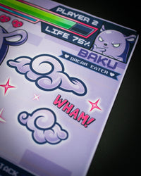 Kuro Fighter Desk Mat
