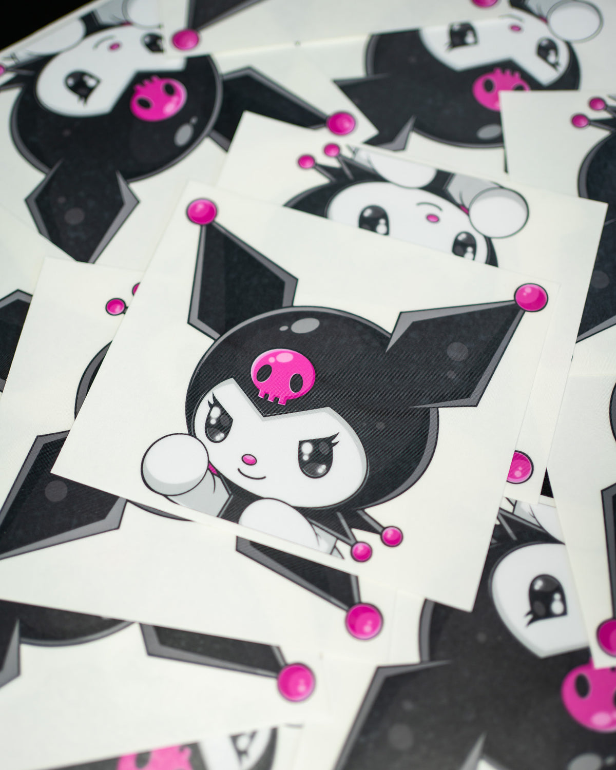 Pink Goth Bunny Sticker