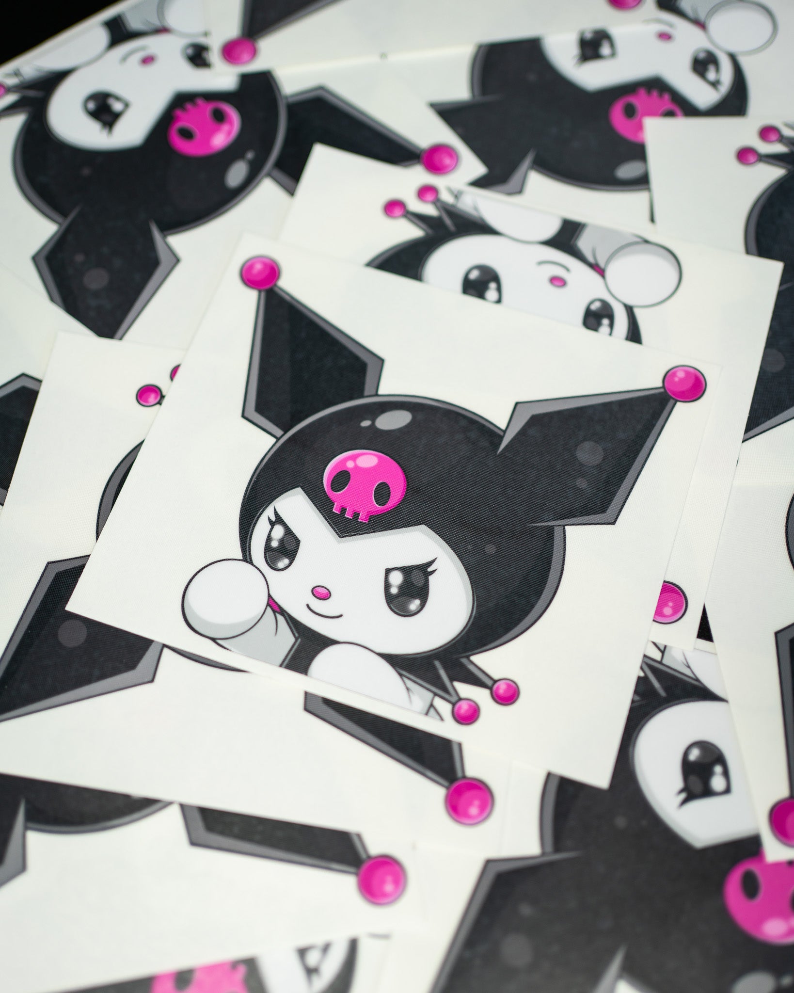 Pink Goth Bunny Sticker