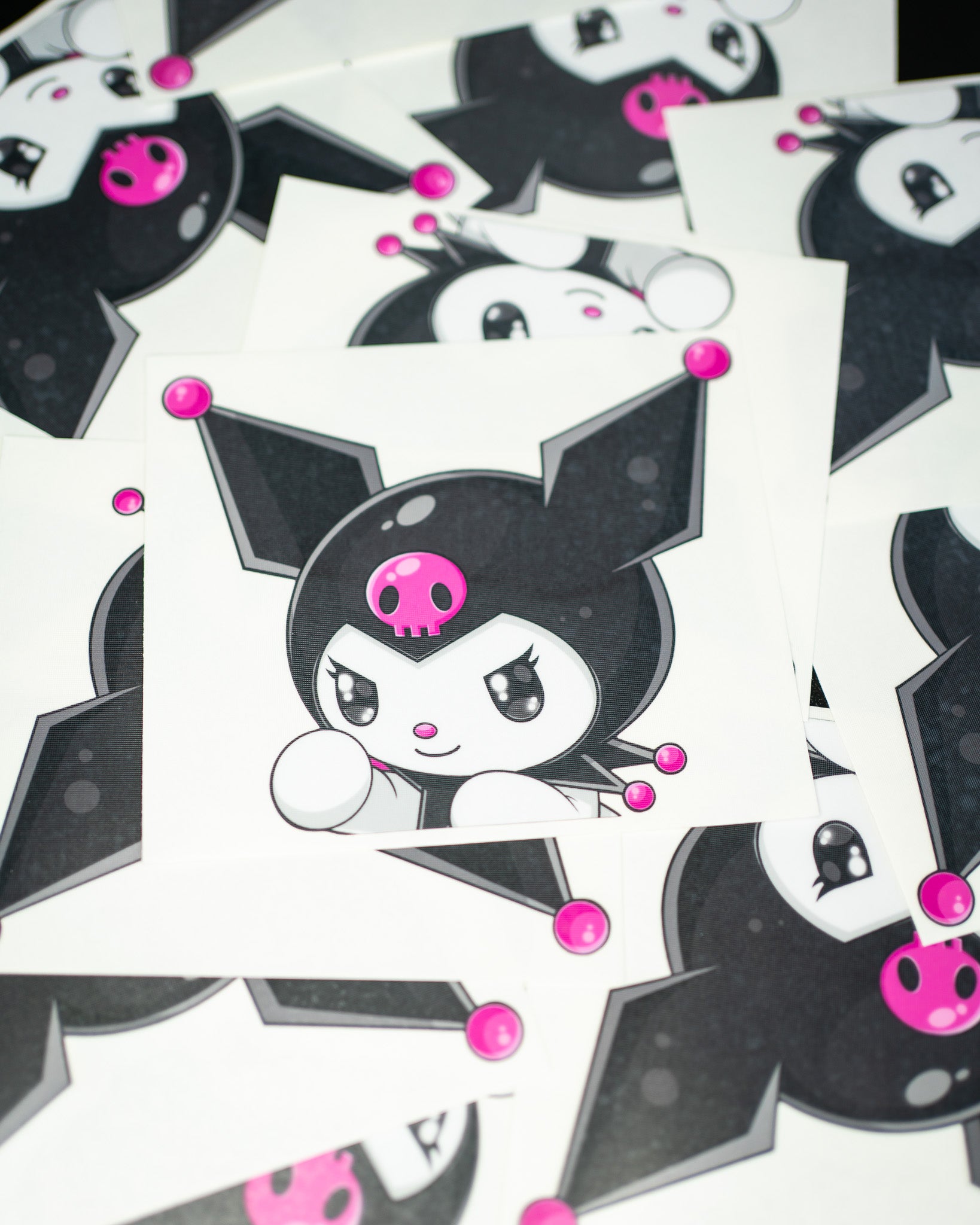 Pink Goth Bunny Sticker
