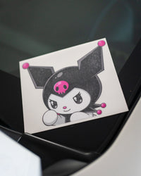 Pink Goth Bunny Sticker