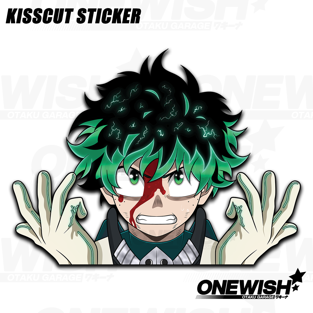 Deku Izuku Midoriya Sticker