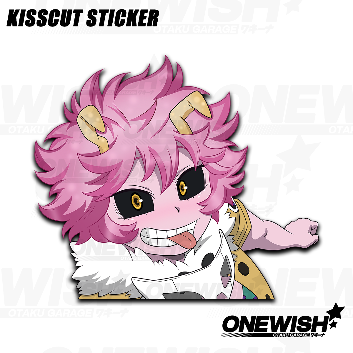 Mina Ashido "Pinky" Sticker
