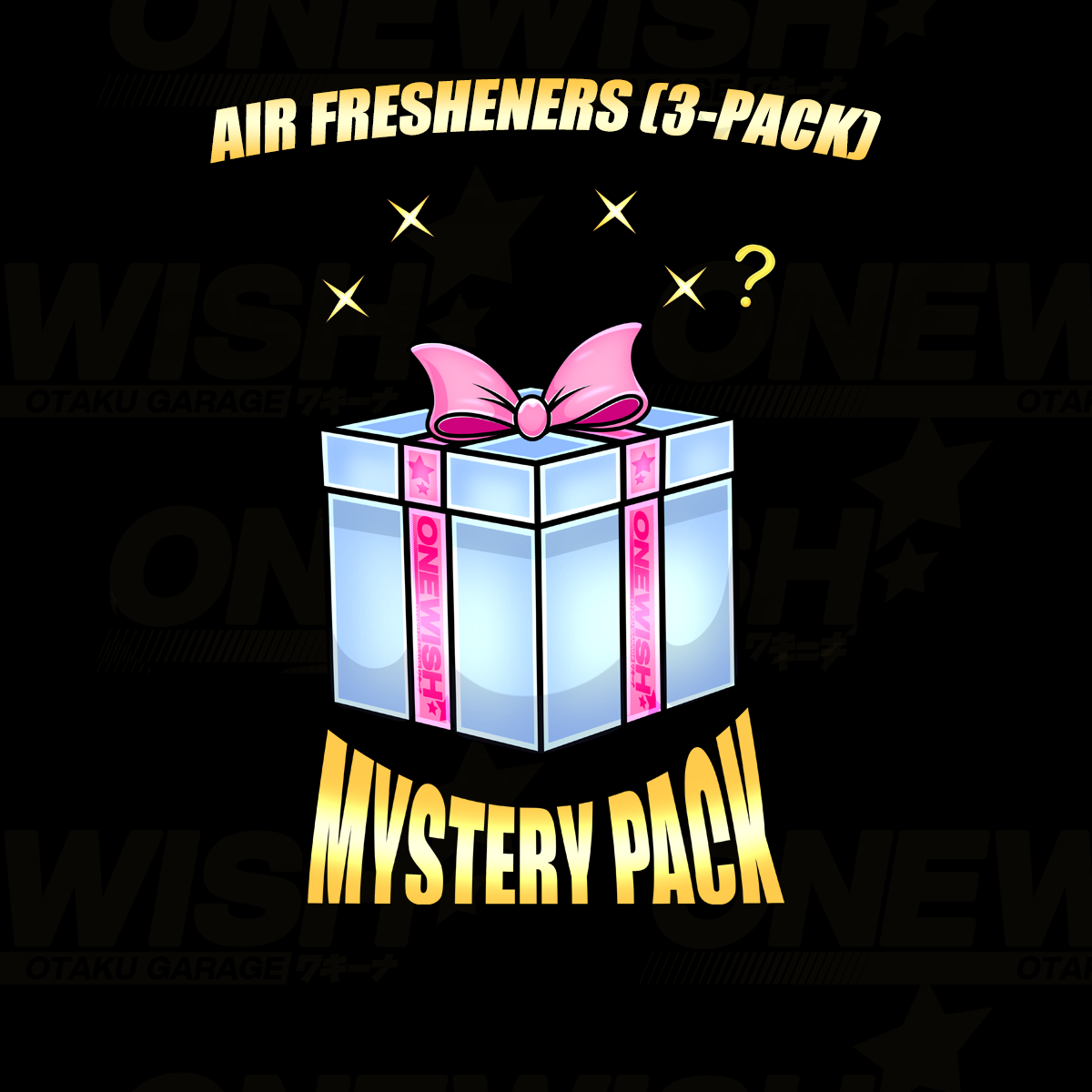 Anime Air Freshener Mystery Pack (3 Pack)