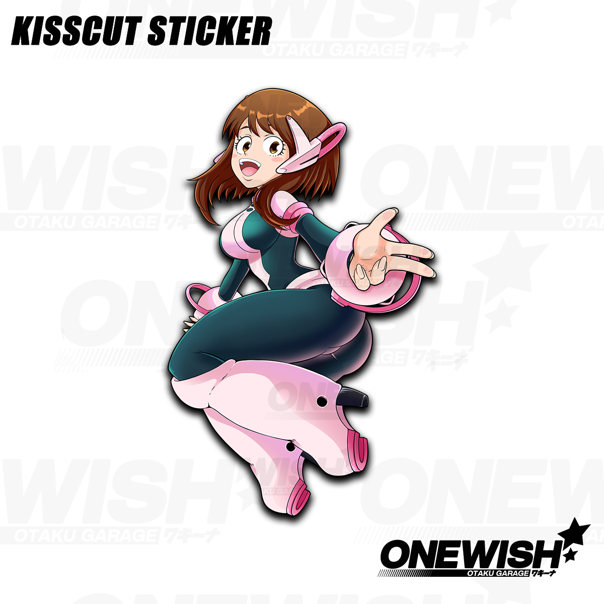 Uraraka Chan Full Body Sticker