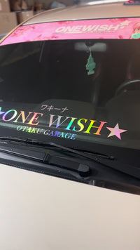 Holographic Front Lower Decal
