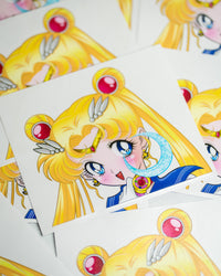 Moon Sticker