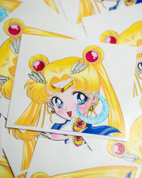 Moon Sticker
