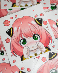 Anya Forger Sticker (Cherry Blossom Edition)