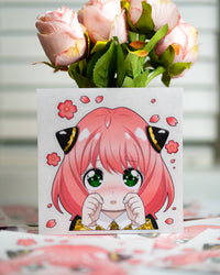 Anya Forger Sticker (Cherry Blossom Edition)