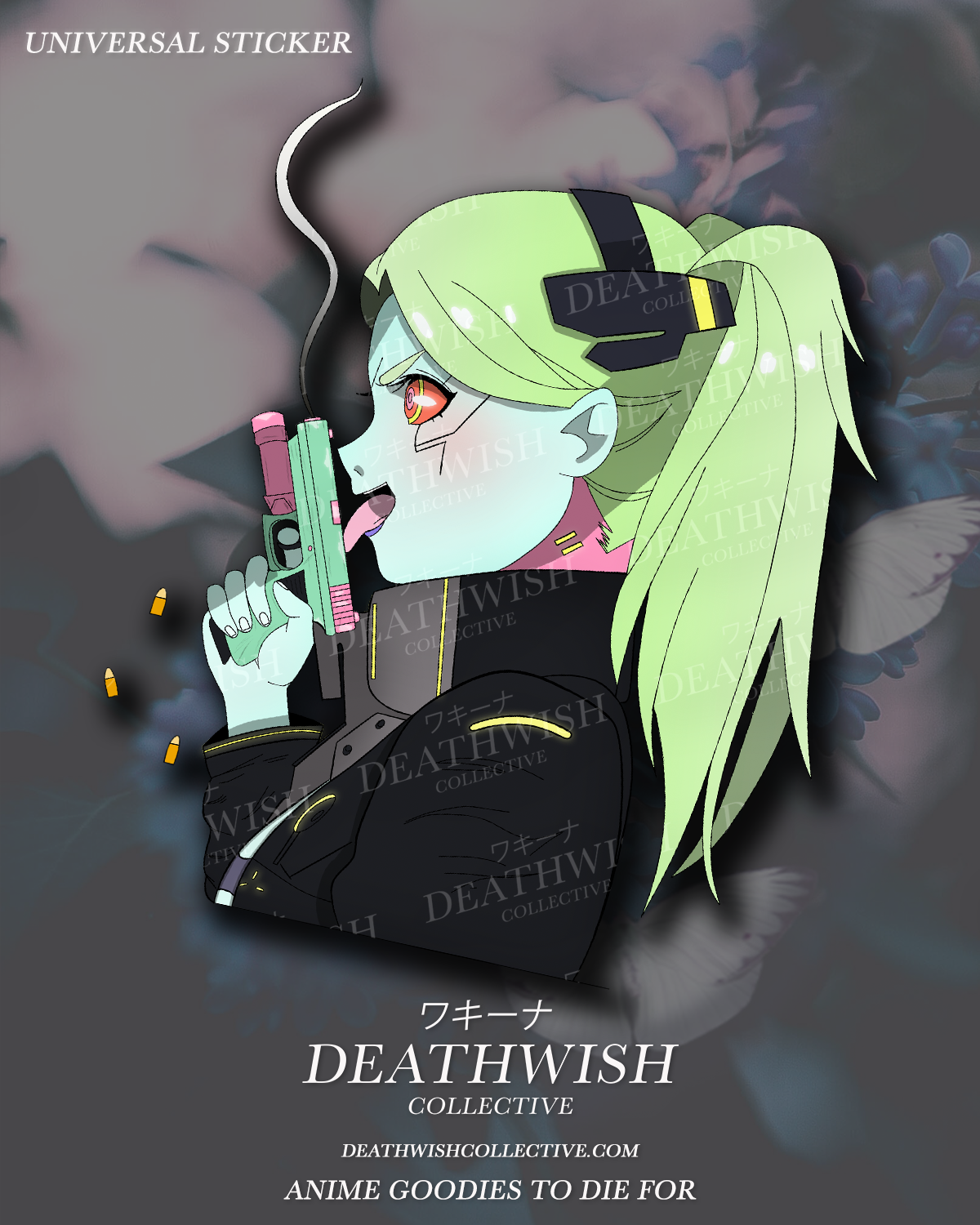 Rebecca Glockoma Sticker (Spot Holographic)